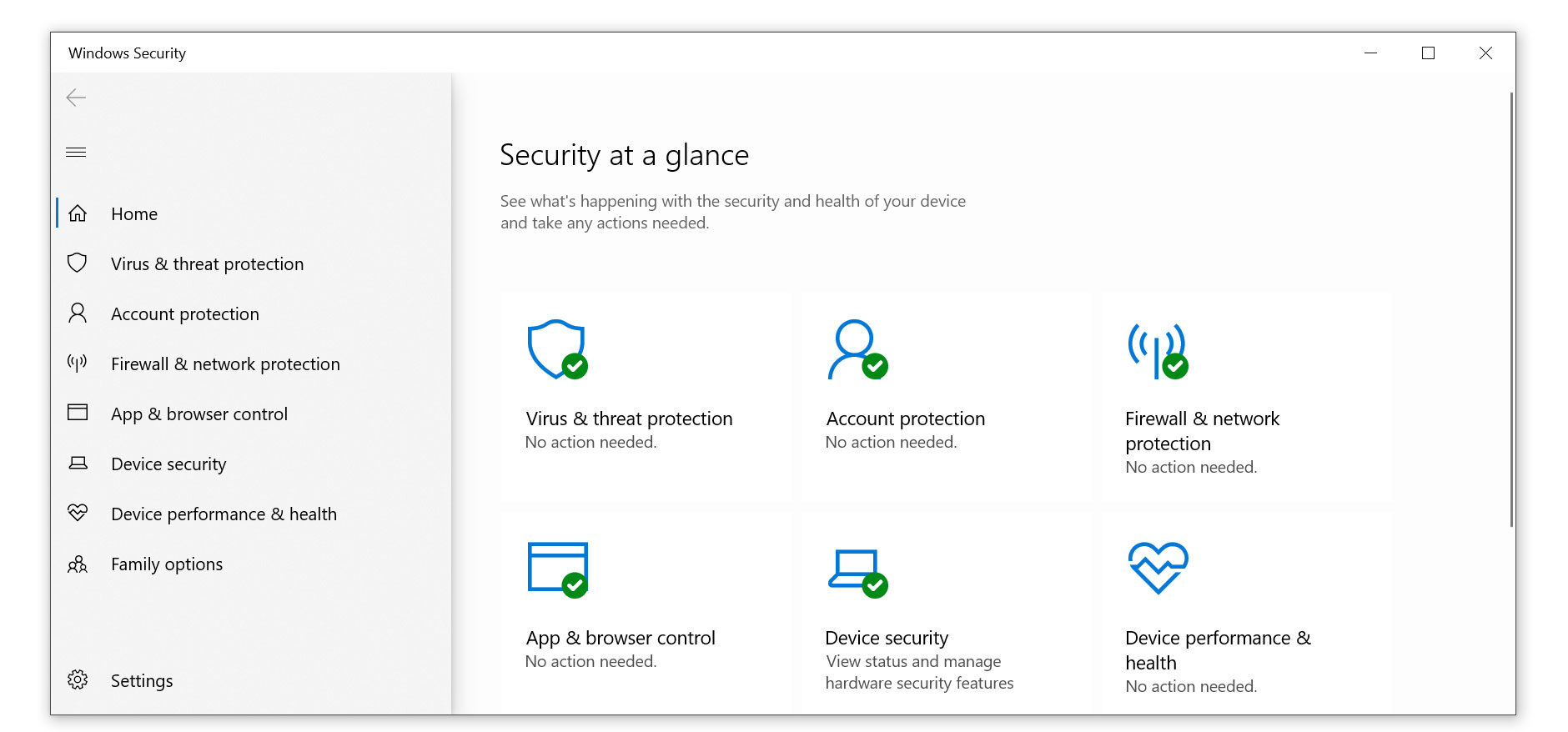 Windows Security Panel Image