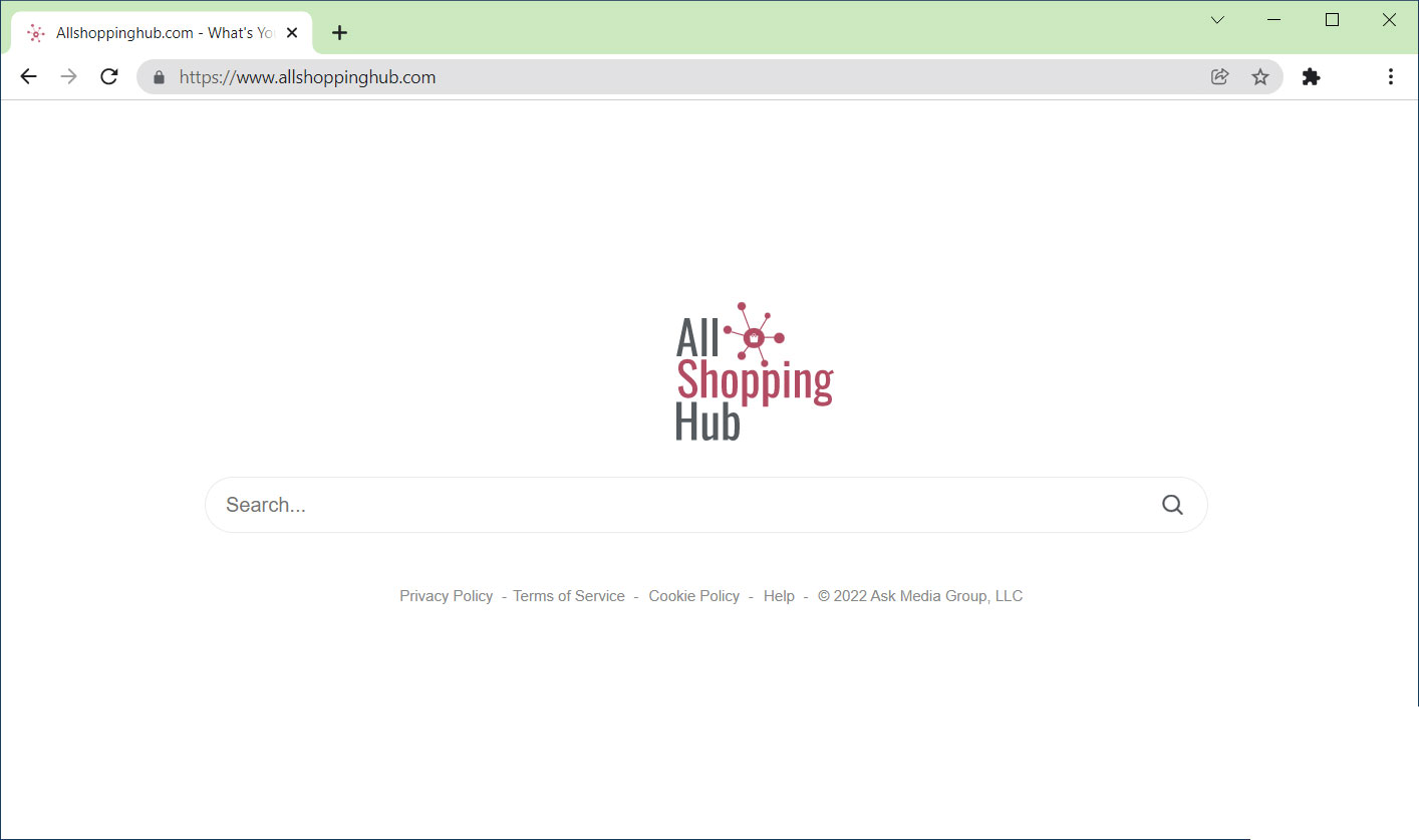 AllShoppingHub on Google Chrome Image