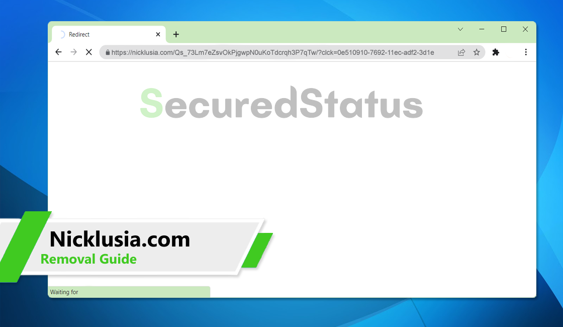 Image of Nicklusia.com Virus