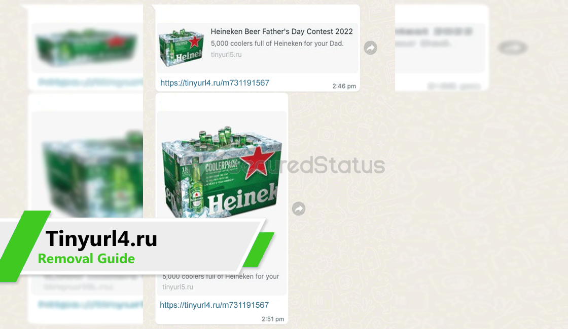 Image of Tinyurl4.ru Scam (Mobile)