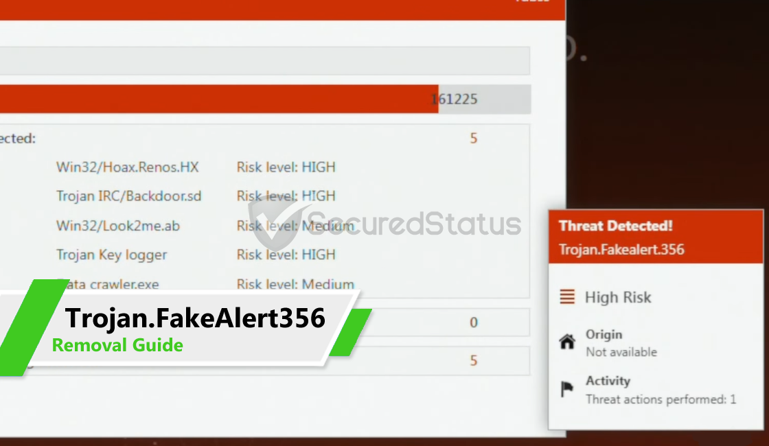 Image of Trojan.Fakealert.356 Website