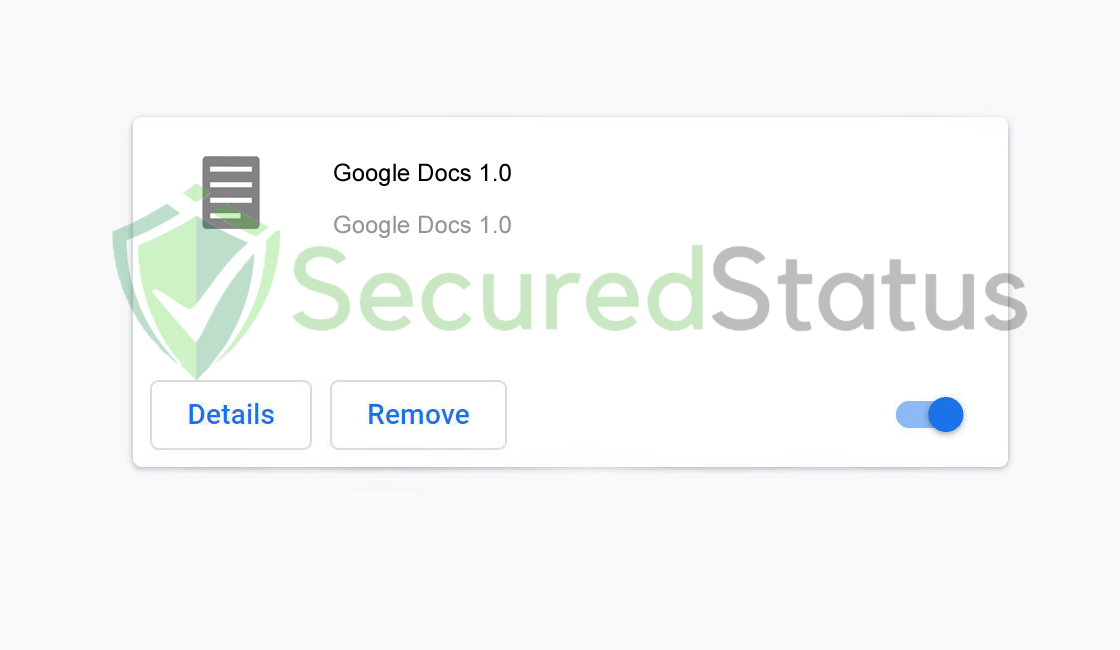 Image of Google Docs Extension