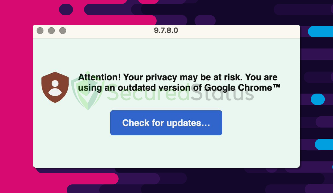 Image of "Attention! Your privacy may be at risk"