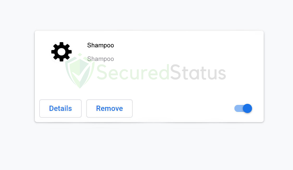 Image of Shampoo Extension Virus