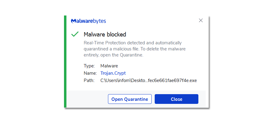 RedLine Malware Detected As Soon As It Was Executed