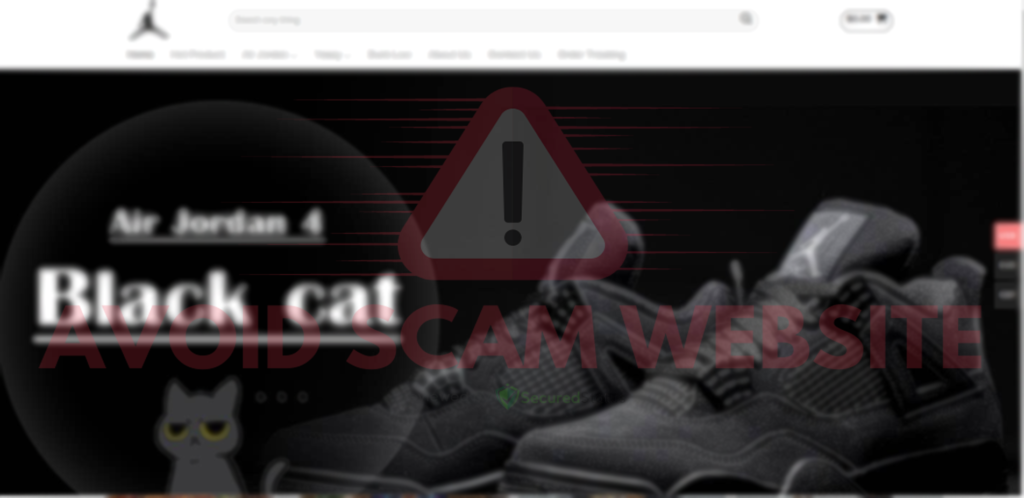 Image of Sneakerofficialstore.com Scam
