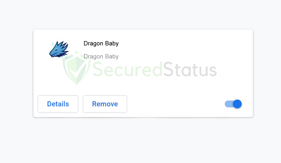 Image of Dragon Baby Chrome Extension