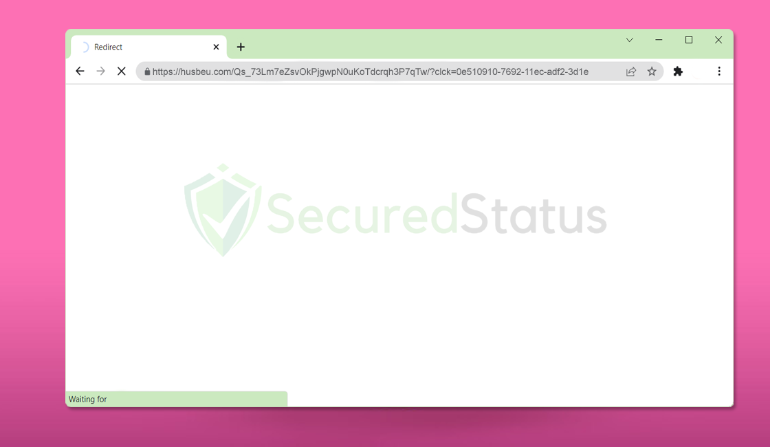 Image of Husbeu.com Redirect Virus